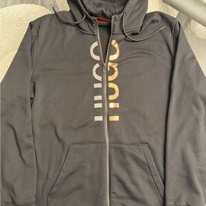 HUGO BOSS Zip up hoodie with split logo size XXL